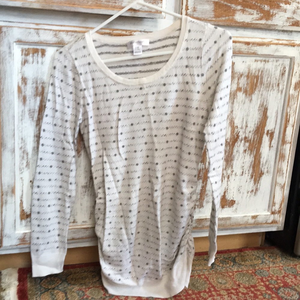 Maternity long sleeve top